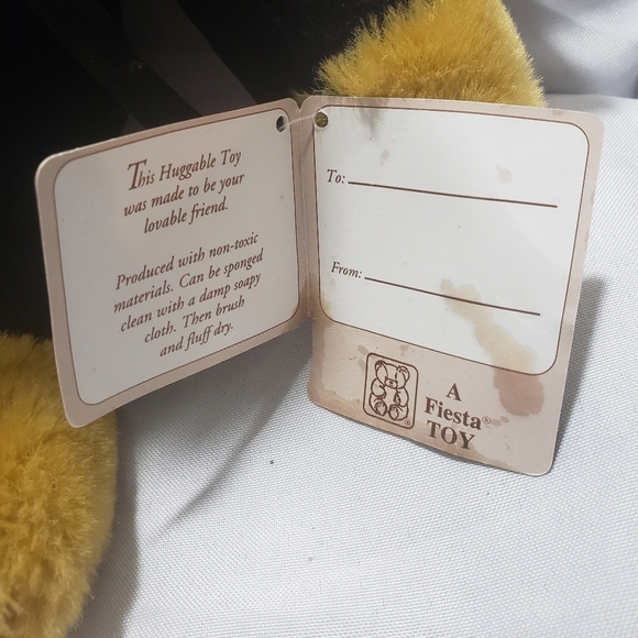 Fiesta Vampire Wizard Teddy Bear Plush Stuffed Animal 12-inch Halloween Has Tag - Picture 8 of 10